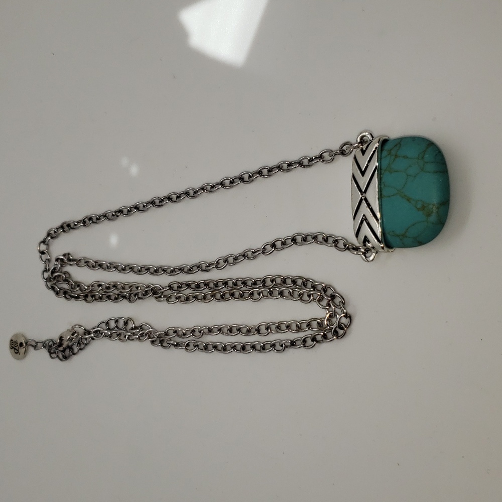 Plunder Turquoise Necklace - Picture 2 of 3
